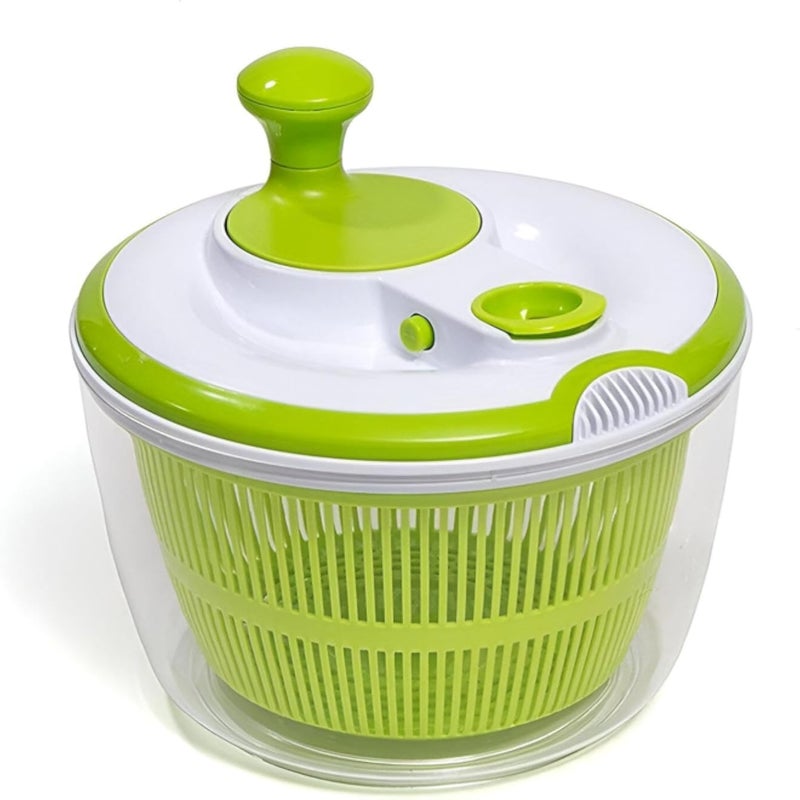 Fast vegetable dryer - BPA -free design for effective drying and draining vegetables, safe dishwasher - in various colors